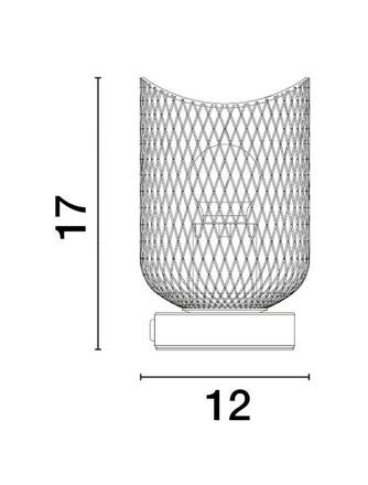 NOVA LUCE stolní lampa LYRON matný černý kov přírodní dřevo E27 1x12W 230V IP20 bez žárovky 9555801