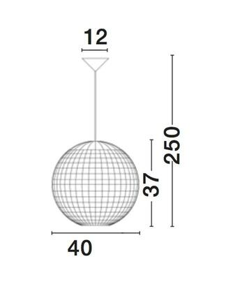 NOVA LUCE závěsné svítidlo GRIFFIN železo a vodní hyacint, přírodní barva 1x12W E27 9587121