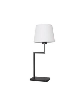 NOVA LUCE stolní lampa SAVONA černý hliník E27 1x12W 230V IP20 bez žárovky 9919152