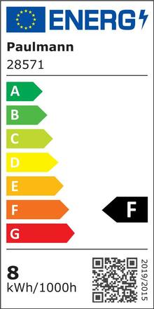 PAULMANN LED AGL 7,5W E27 čirá 230 V 3-krokové-stmívatelné 285.71 P 28571