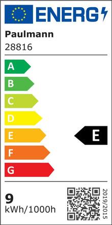 PAULMANN LED Filament žárovka bílá/mat 9W E27 denní bílá stmívatelné 288.16