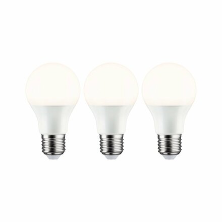 PAULMANN LED žárovka 3ks-sada E27 230V 3x806lm 3x8,0W 2700K opál