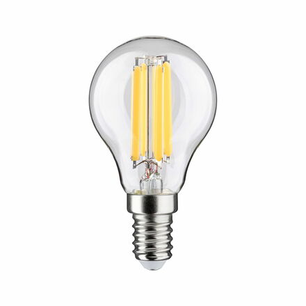 PAULMANN Eco-Line Filament 230V LED kapka E14 82mm 2,5W 3000K čirá