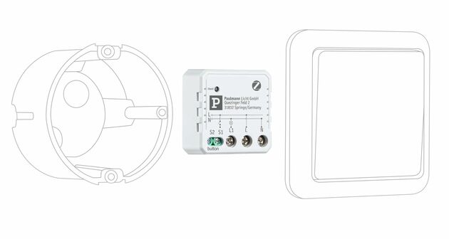 PAULMANN Aktor Smart Home Zigbee 3.0 On/Off bílá