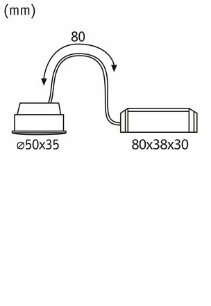 PAULMANN Startovací sada Smart Home smik Gateway + 3x LED Modul vestavné svítidlo RGBW