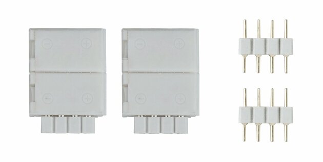 Paulmann YourLED ECO Clip-to-YourLED Connector Bílá, Plast 704.90 P 70490