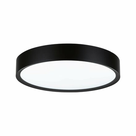 PAULMANN Selection Bathroom LED stropní svítidlo Tega IP44 CCT 230V 22,5W černá mat