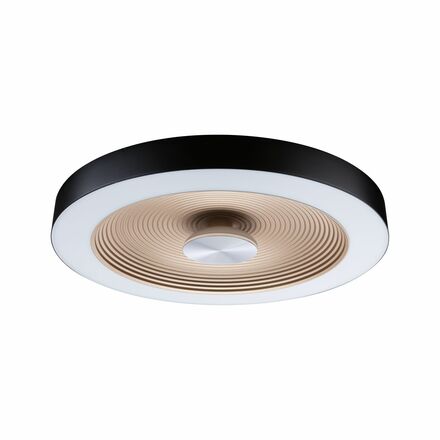 PAULMANN LED stropní svítidlo Volea IP44 3000K / 230V 4 / 18,5W stmívatelné černá/zlatá