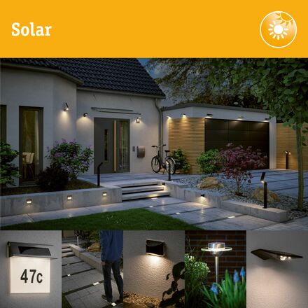 PAULMANN LED pásek solární vč. dálkový ovladač 5m IP44 2,8W 51lm/m 60 LEDs/m 3000K