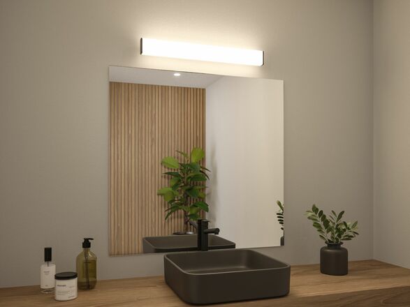 PAULMANN Selection Bathroom LED nástěnné svítidlo Nembus IP44 3000K 230V 11,2W černá