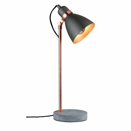 Paulmann stolní lampa Neordic Orm 1-ramenné měď/beton 796.24 P 79624