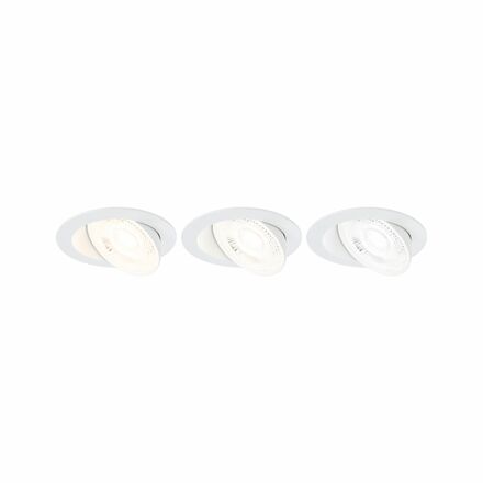 PAULMANN LED vestavné svítidlo White Select Aumus spot kruhové 105mm 90° 5W 230V stmívatelné 2700 - 6500K bílá