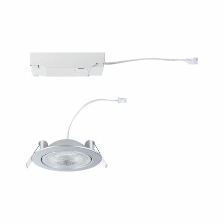 PAULMANN LED vestavné svítidlo White Select Aumus spot kruhové 105mm 90° 5W 230V stmívatelné 2700 - 6500K matný chrom