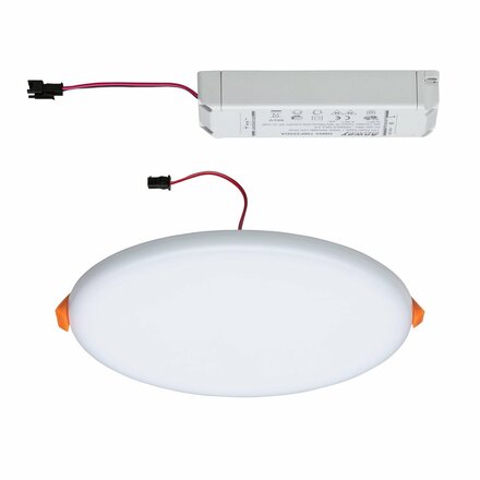 PAULMANN LED vestavné svítidlo Veluna VariFit IP44 3-krokové-stmívatelné kruhové 185 17W 3.000K satén 930.63