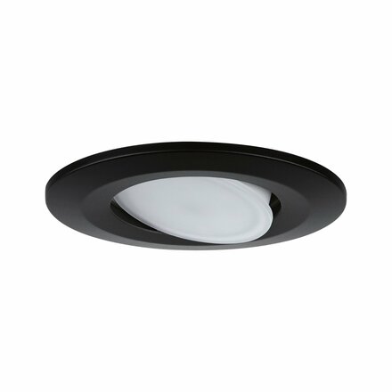 PAULMANN HomeSpa LED vestavné svítidlo Calla 3ks sada výklopné IP65 90mm 30° 3x5W 230V CCT černá mat