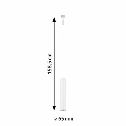 PAULMANN URail závěs Catalejo GU10 max. 10W 230V bílá