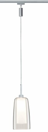 Paulmann URail LED Pendulum Arido II 5W GU10 chrom mat čiré saténové sklo 949.98 P 94998