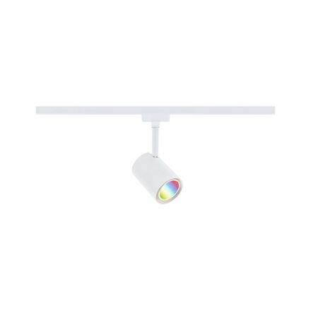 PAULMANN URail LED lištový spot Smart Home Zigbee 3.0 Luxe GU10 4,8W RGBW+ stmívatelné 230V bílá