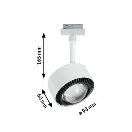 PAULMANN URail LED lištový spot Aldan spot 8W CCT 230V bílá