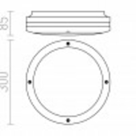 RENDL SONYA 30 černá 230V E27 2x18W IP54 R10361