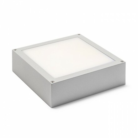 RENDL SCOTT stropní stříbrnošedá 230V LED 9.8W IP54 3000K R10552