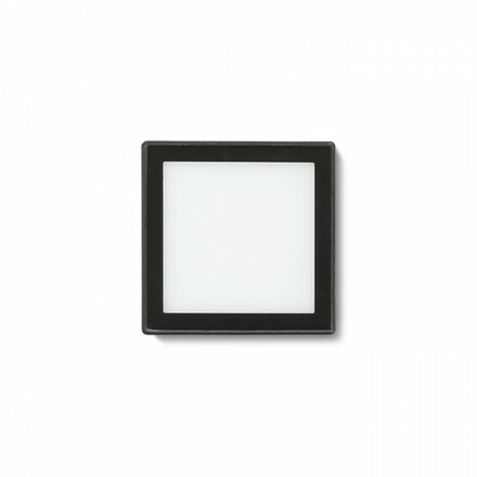 RENDL DEJAVU SQ 9 zápustná černá 230V LED 3.5W IP65 3000K R12530