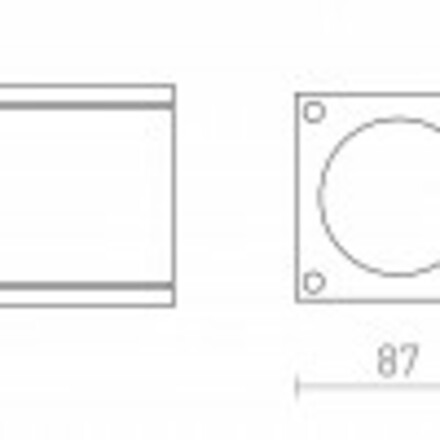 RENDL RODGE stropní šedá 230V GU10 35W IP54 R13510