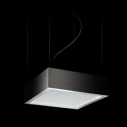 RENDL STRUCTURAL LED 20x20 závěsná česaný hliník 230V LED 12W 3000K R13709