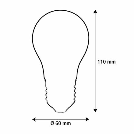 Segula 50836 LED žárovka 24V čirá E27 3 W (22 W) 210 Lm 2700 K