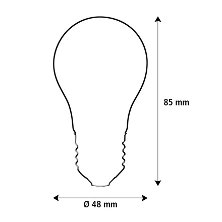 Segula 50642 LED soft žárovka A15 matná E27 3,2 W (20 W) 190 Lm 2.200 K