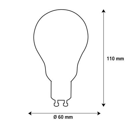 Segula 55355 LED žárovka GU10 čirá GU10 5 W (35 W) 400 Lm 2200 K