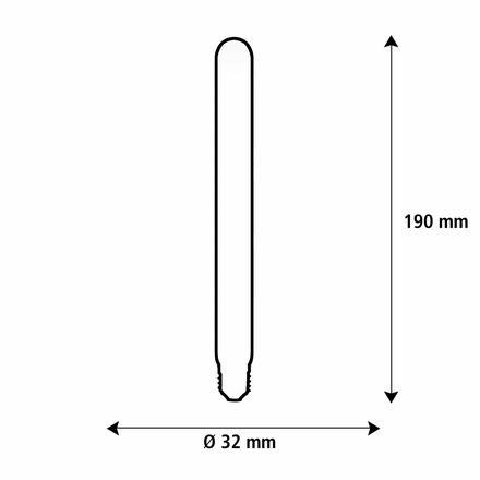 Segula 55363 LED soft tube 190 Spiral čirá E27 6,2 W (39 W) 460 Lm 2700 K