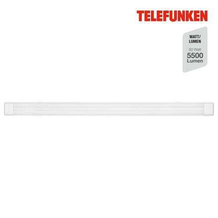 BRILONER TELEFUNKEN LED stropní svítidlo 120 cm 2x50W 5500lm bílé TF 204806TF