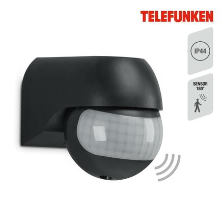 BRILONER TELEFUNKEN pohybové čidlo 7,7 cm černá TF 306405TF