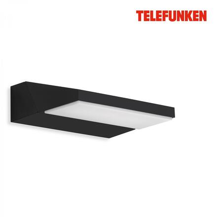 BRILONER TELEFUNKEN LED venkovní svítidlo 17,2 cm 10W 1200lm černá TF 312605TF