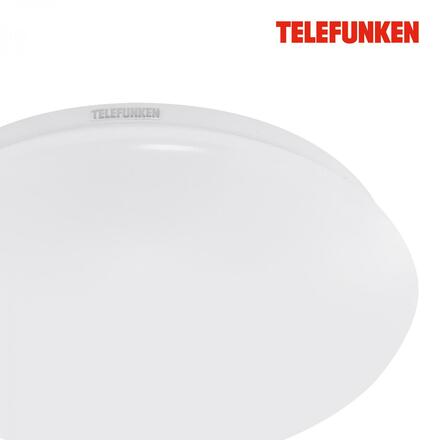 BRILONER TELEFUNKEN LED stropní svítidlo, pr. 27,8 cm, 15 W, bílé TF 601206TF