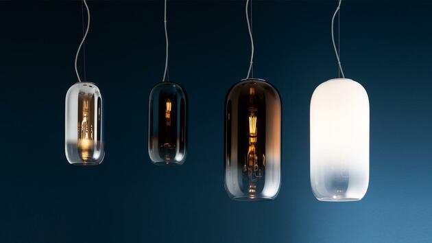 Artemide Gople Mini závěsné - stříbrná 1406010A