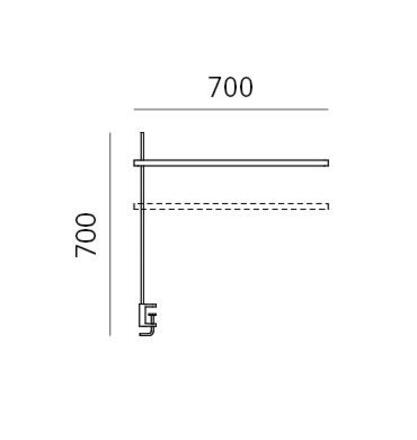 Artemide Talak Professional stolní lampa - Clamp 0678510A