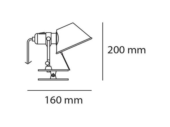 Artemide TOLOMEO MICRO žárovk.PINZA A010800