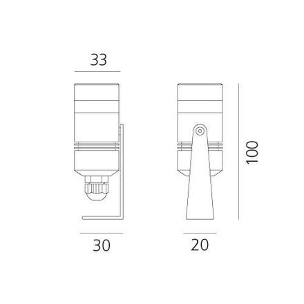 Artemide Minispot 37d 3000K NL7029ELK0