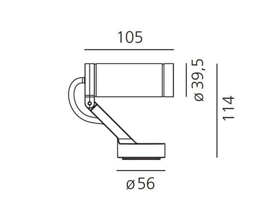 Artemide Obice Micro - 32d IP65 - bílá T4314WFLW10