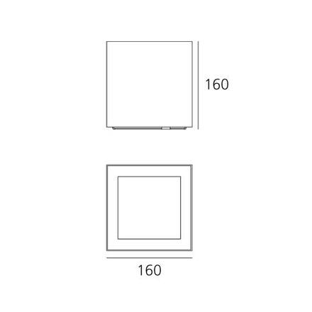 Artemide Basolo přenosné osvětlení stěny - antracitová šedá T440000W00