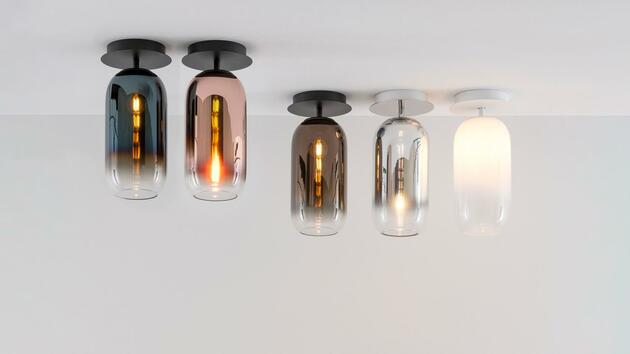 Artemide Gople Mini stolní lampa - bílá 1409020A