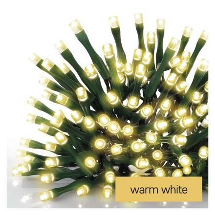 EMOS LED vánoční rampouchy, 3,6 m, venkovní i vnitřní, teplá bílá, programy D4CW01