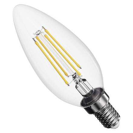 EMOS LED žárovka Filament svíčka / E14 / 6 W (60 W) / 810 lm / neutrální bílá ZF3241