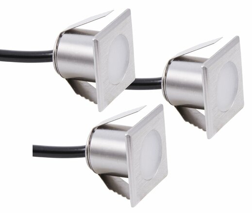 HEITRONIC LED HEICONNECT vestavné bodové svítidlo 3ks set WÜRZBURG 3 30397