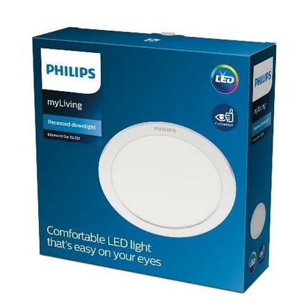 LED Stropní podhledové svítidlo Philips DIAMOND 8719514250161 17W 1500lm 3000K IP20 16,5cm bílé