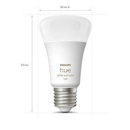 Hue Bluetooth LED White and Color Ambiance set 3ks žárovek Philips + Hue Bridge můstek + Hue Switch 8719514291355 E27 A60 9W 1100lm 2000-6500K RGB stmívatelné