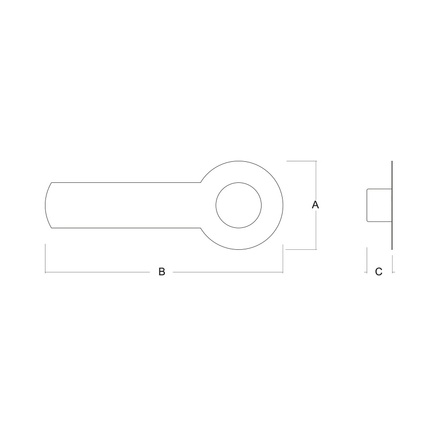 LUCIS nástěnné svítidlo INFINITY UNO 10,4W LED 3000K černá S4.K1.IN.61