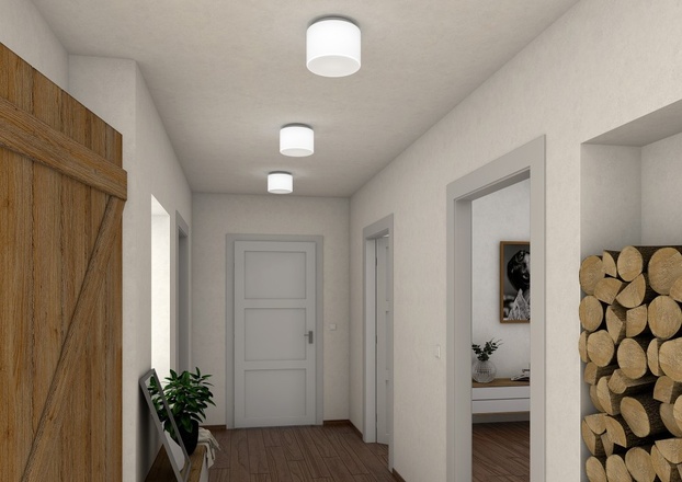 LUCIS stropní svítidlo CAPELLA 20,7W LED 3000K sklo opál S24.L2.R4